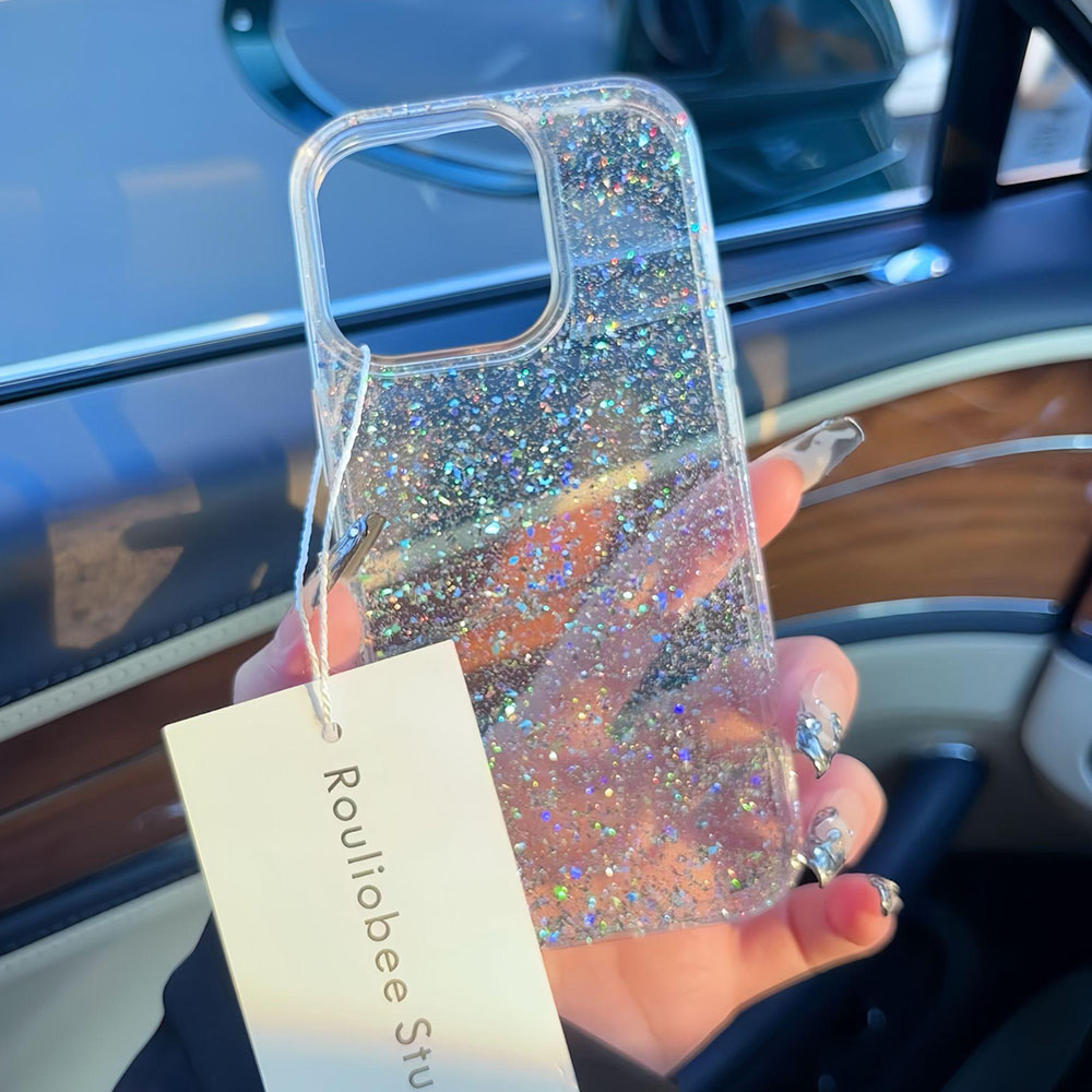 Phone Cases Pinterest - Glitzernde Funkelnde Bling Handyhülle für iPhone