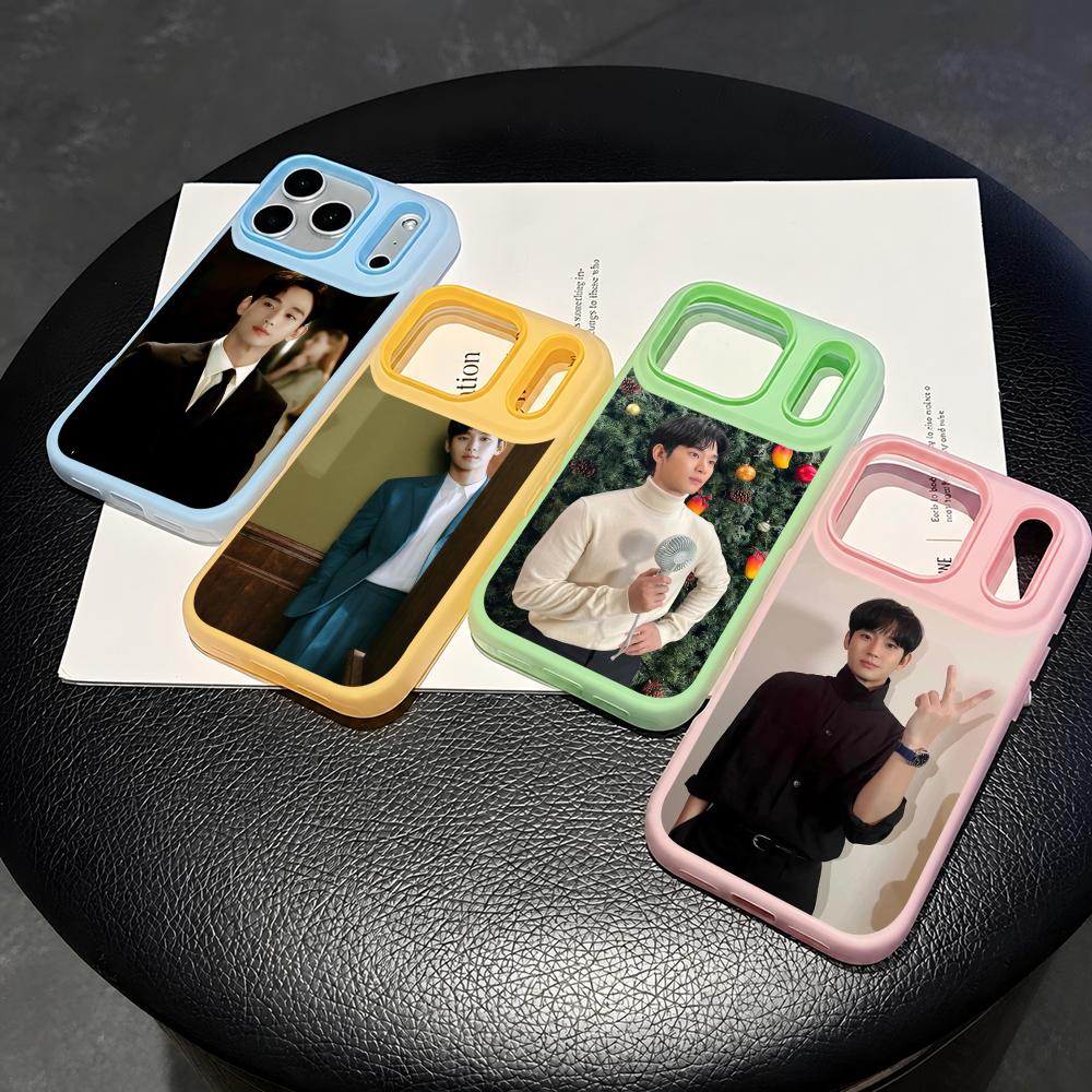 Phone Cases With Card Holder - Koreanische Stars K-Kim Soo Hyun Handyhülle