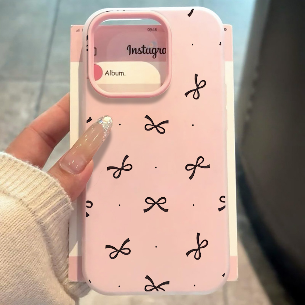 Phone Cases Durable - Niedliche Schleife Polka Dot INS Handyhülle