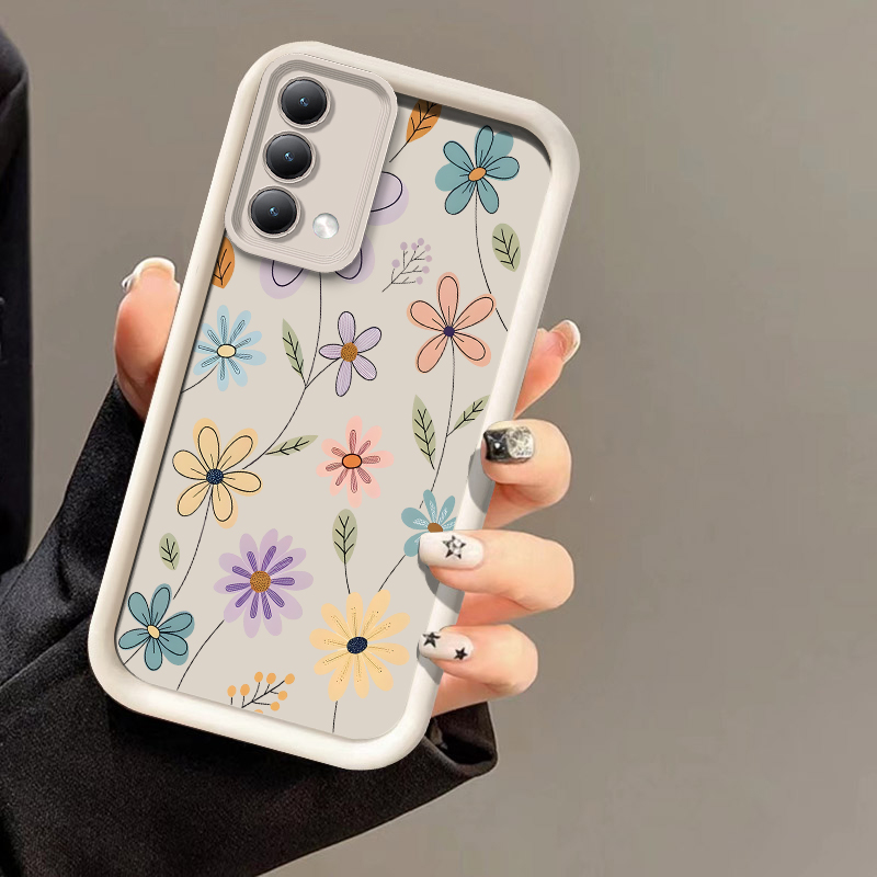 Phone Cases Oppo - Blumenmuster-Handyhülle für OPPO A17 A17K A16E