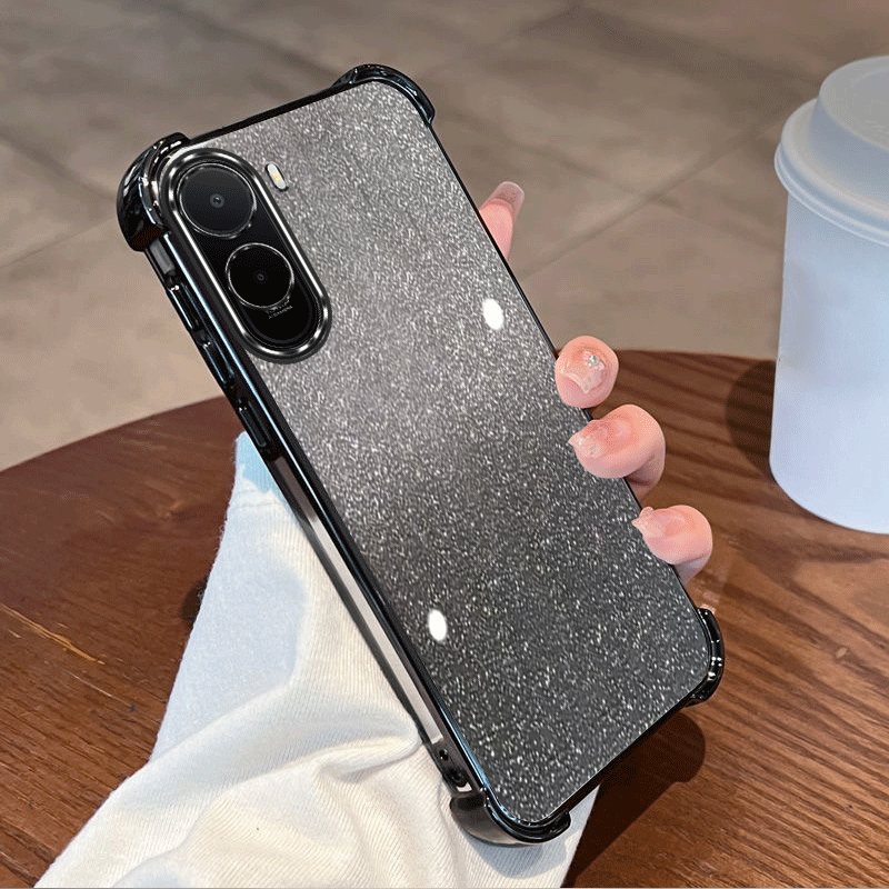 Glitter Shockproof Case - Glitzernde, transparente Schutzhülle für Xiaomi Redmi