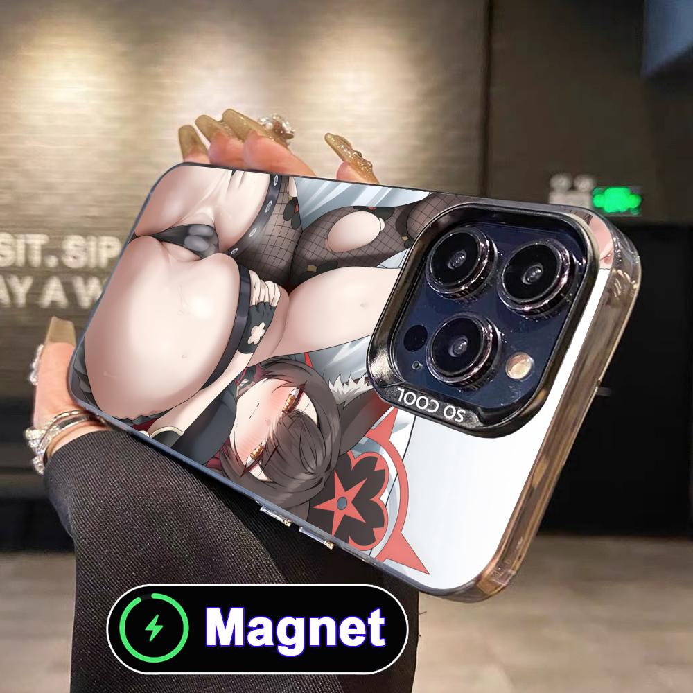 Phone Cases With Magnet - Anime Hentai Waifus Handyhülle für iPhone