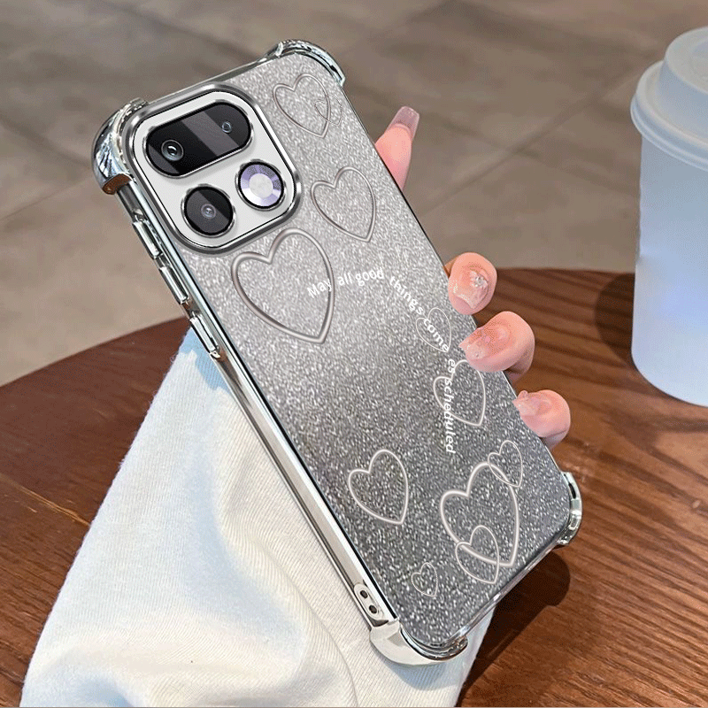 Glitter Shockproof Case - Glitzernde Schutzhülle für Realme 16 Pro