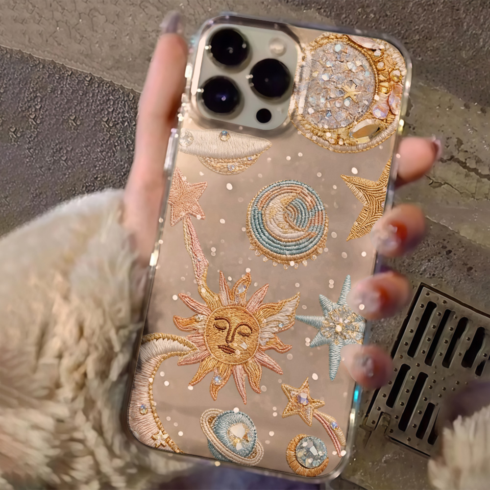Kreative Sterne-Mond Glitzer-H – Glitter Shockproof Case Bewertung und Preis