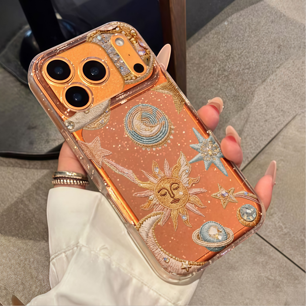 Kreative Sterne-Mond Glitzer-H – Glitter Shockproof Case Bewertung und Preis