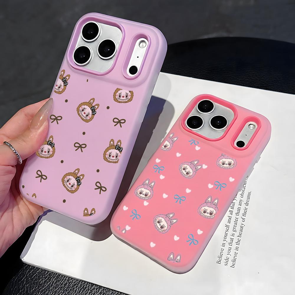 Niedliche Coole Cartoon Labubu – Phone Cases With Card Holder Bewertung und Preis