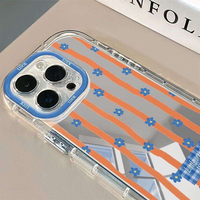 Blau gestreifte Blumenmuster S – Phone Cases Blue Bewertung und Preis