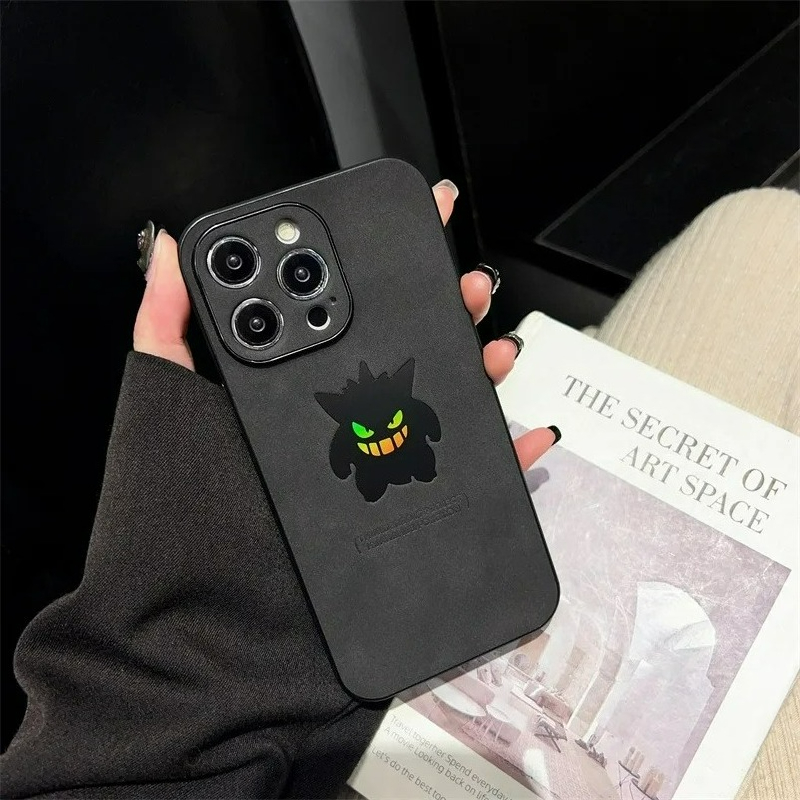 Cartoon Anime Gengar Leder Tex – Phone Cases Durable Bewertung und Preis