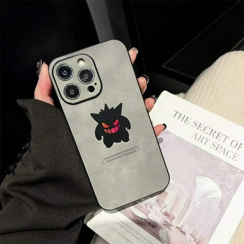 Cartoon Anime Gengar Leder Tex – Phone Cases Durable Bewertung und Preis