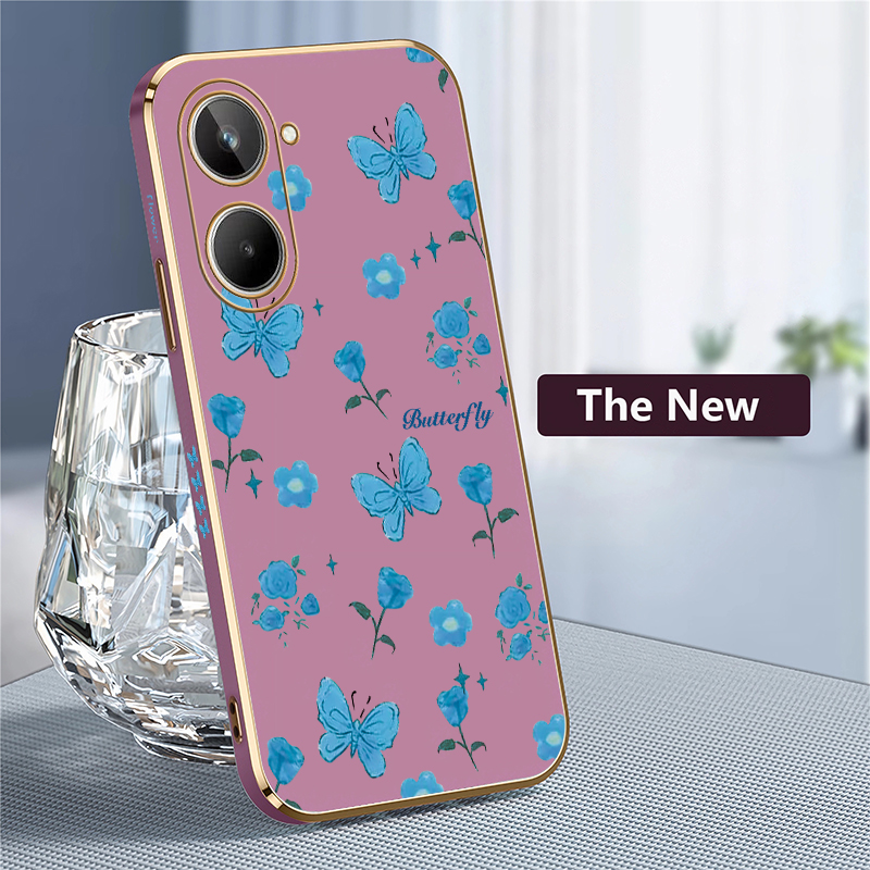 Blumen-Schmetterlings-Print-Ha – Phone Cases Oppo Bewertung und Preis