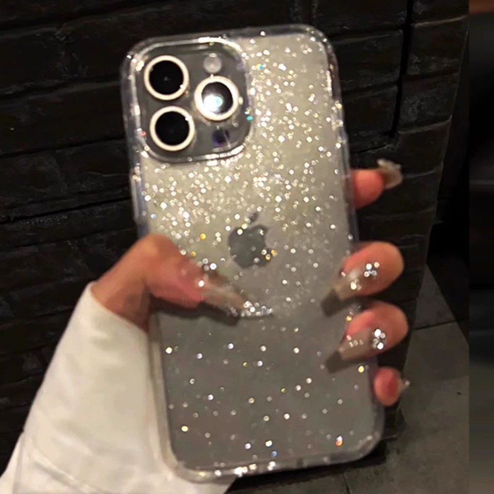 Rosa Glitzer Bling Transparent – Phone Cases Pinterest Bewertung und Preis
