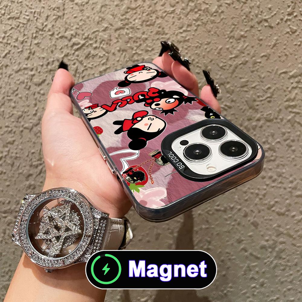 Cartoon P-Pucca Handyhülle für – Phone Cases With Magnet Bewertung und Preis