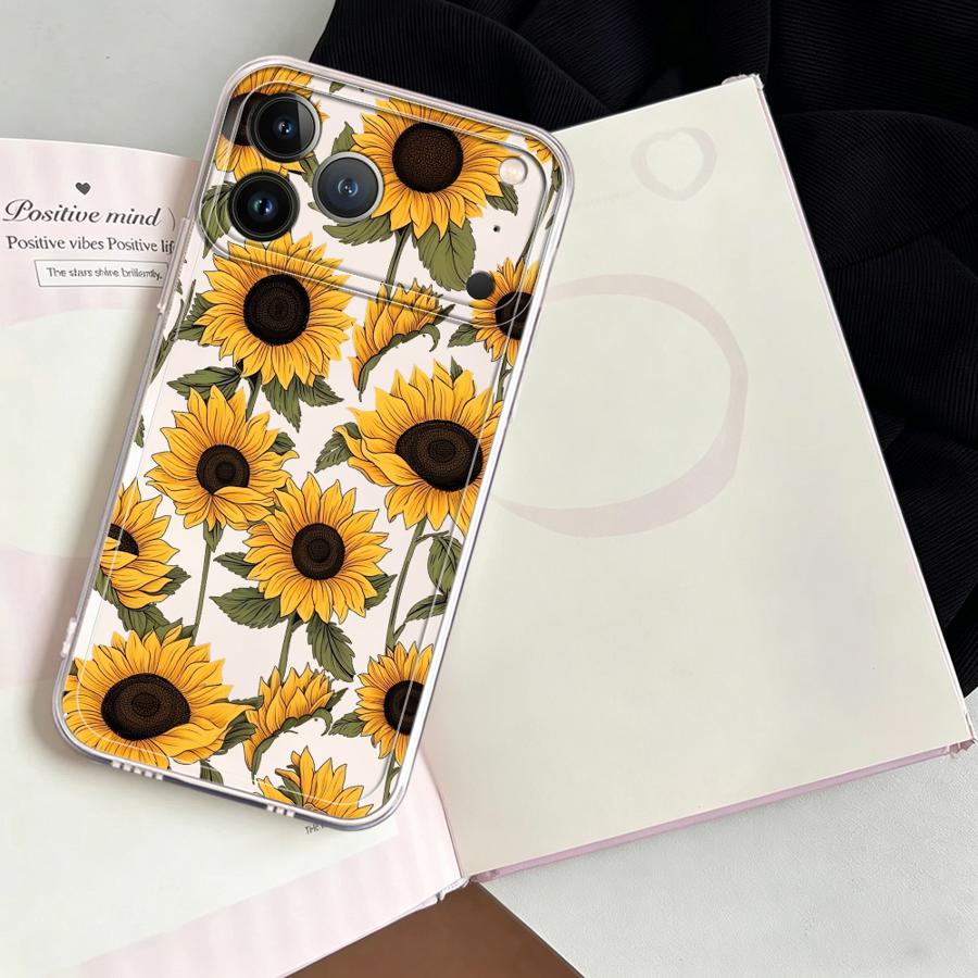 Niedliche Sonnenblumenmuster-H – Phone Cases Iphone 16 Bewertung und Preis