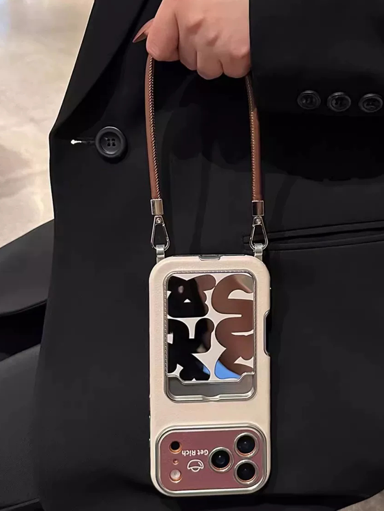 Luxuriöse Leder-Handyhülle mit – Phone Cases With Card Holder Bewertung und Preis
