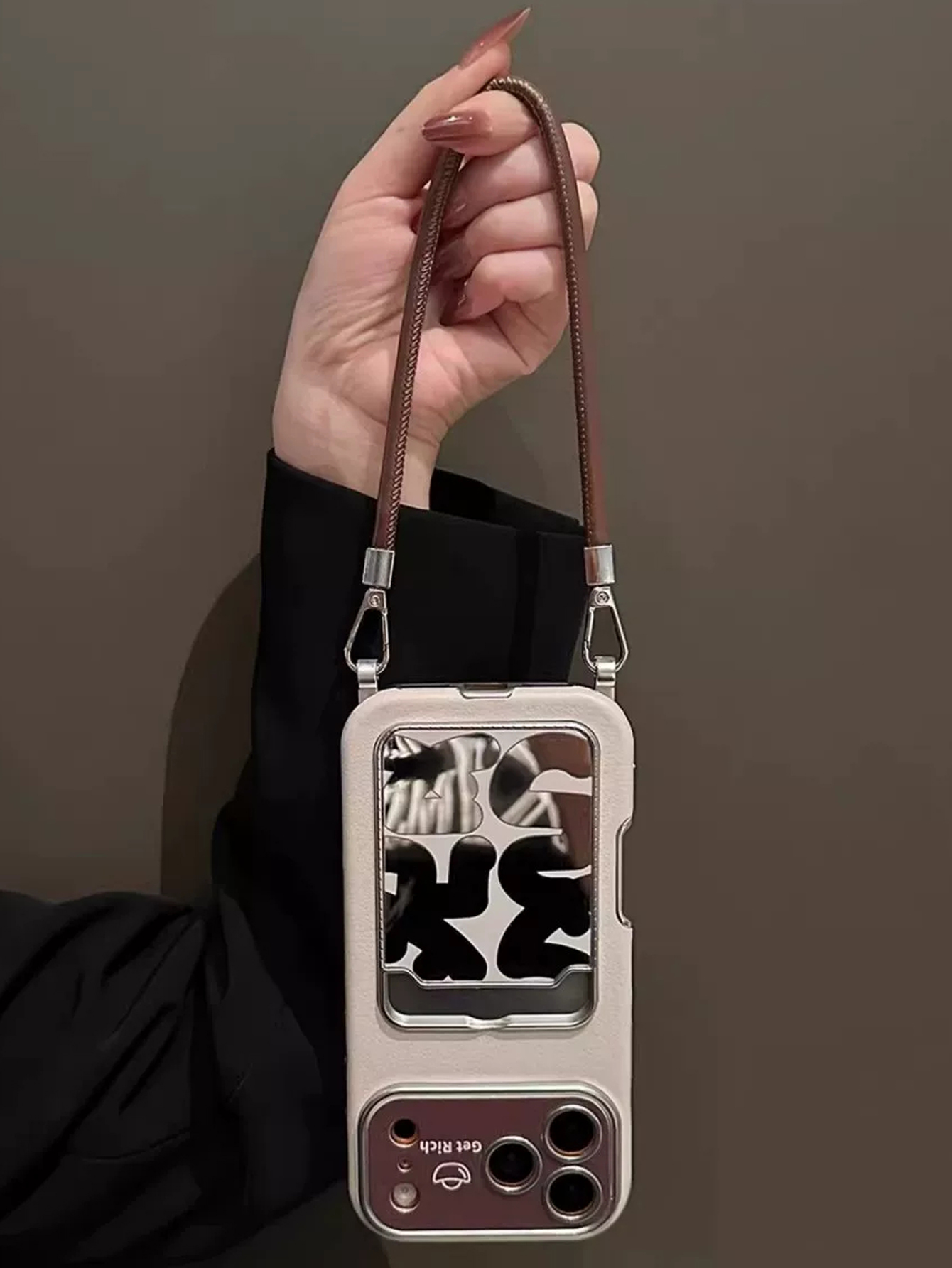 Luxuriöse Leder-Handyhülle mit – Phone Cases With Card Holder Bewertung und Preis