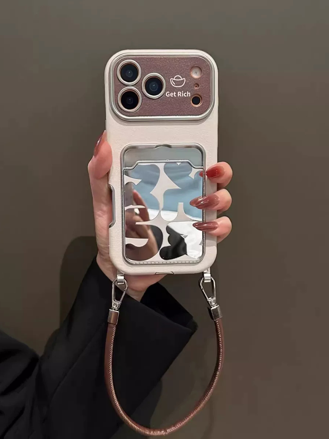 Luxuriöse Leder-Handyhülle mit – Phone Cases With Card Holder Bewertung und Preis