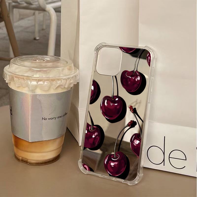 Niedliche Kirschmuster-Handyhü – Phone Cases Pinterest Bewertung und Preis