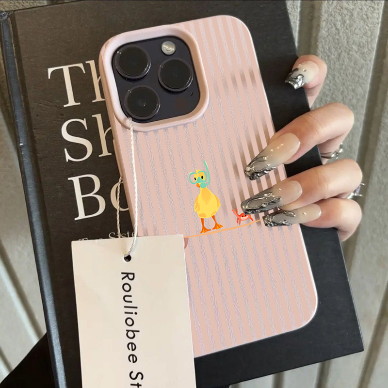 Gestreifte Tauchende Gelbe Ent – Phone Cases Yellow Bewertung und Preis