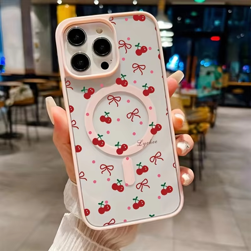 Rote Kirschen Bedruckte Magnet – Phone Cases With Magnet Bewertung und Preis
