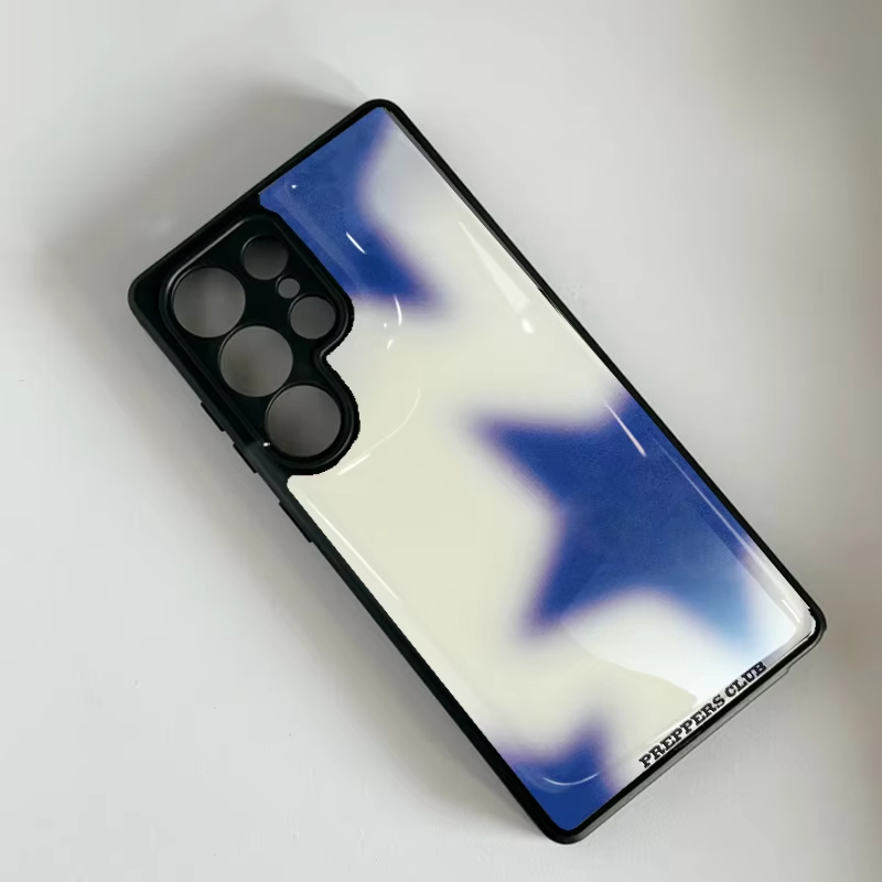 Koreanische Ins Blue Star Grad – Phone Cases Blue Bewertung und Preis