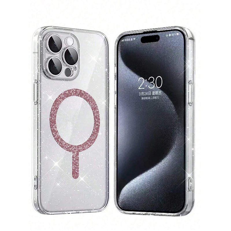 Transparente magnetische Glitz – Phone Cases Pinterest Bewertung und Preis