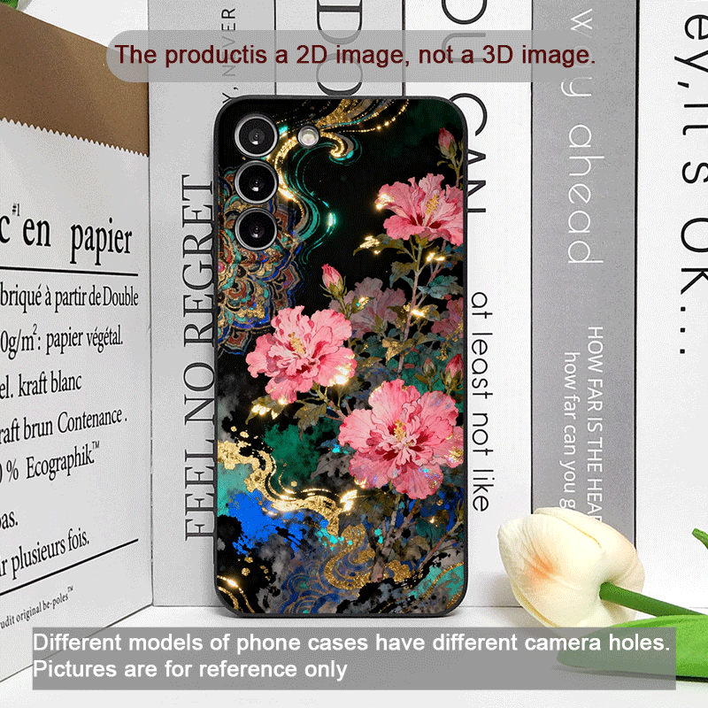 Retro Blumen Hibiskus Goldene  – Phone Cases Oppo Bewertung und Preis