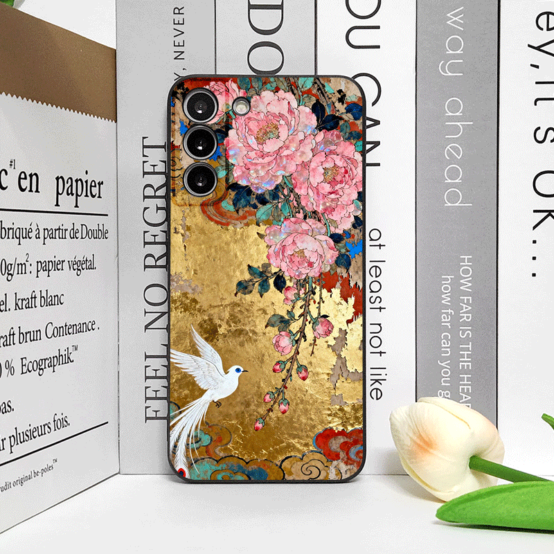 Retro Blumen Hibiskus Goldene  – Phone Cases Oppo Bewertung und Preis