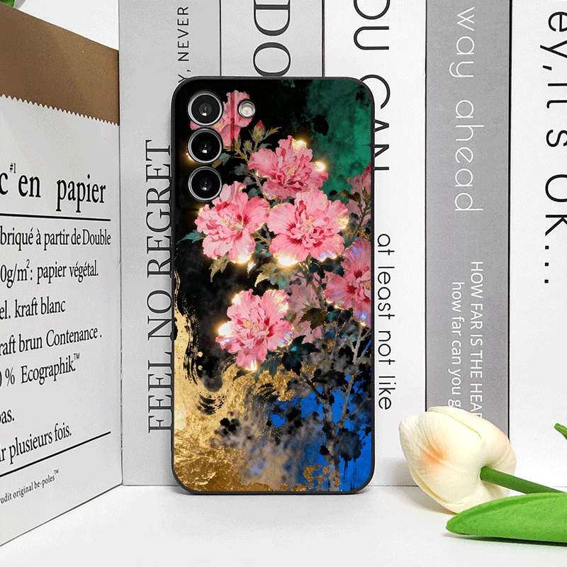 Retro Blumen Hibiskus Goldene  – Phone Cases Oppo Bewertung und Preis