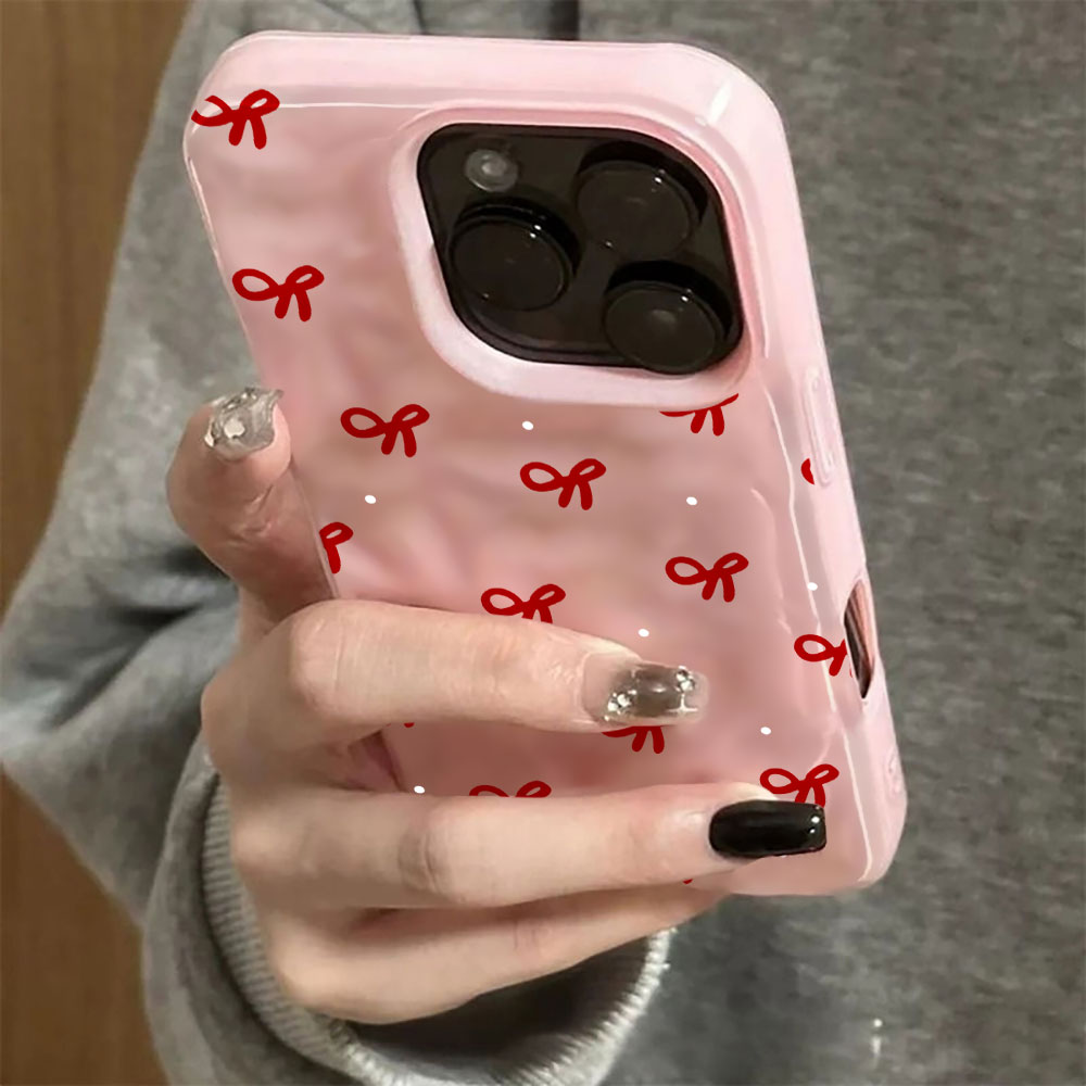 3D Wasserwellen Rotes Herz Dru – Phone Cases Durable Bewertung und Preis