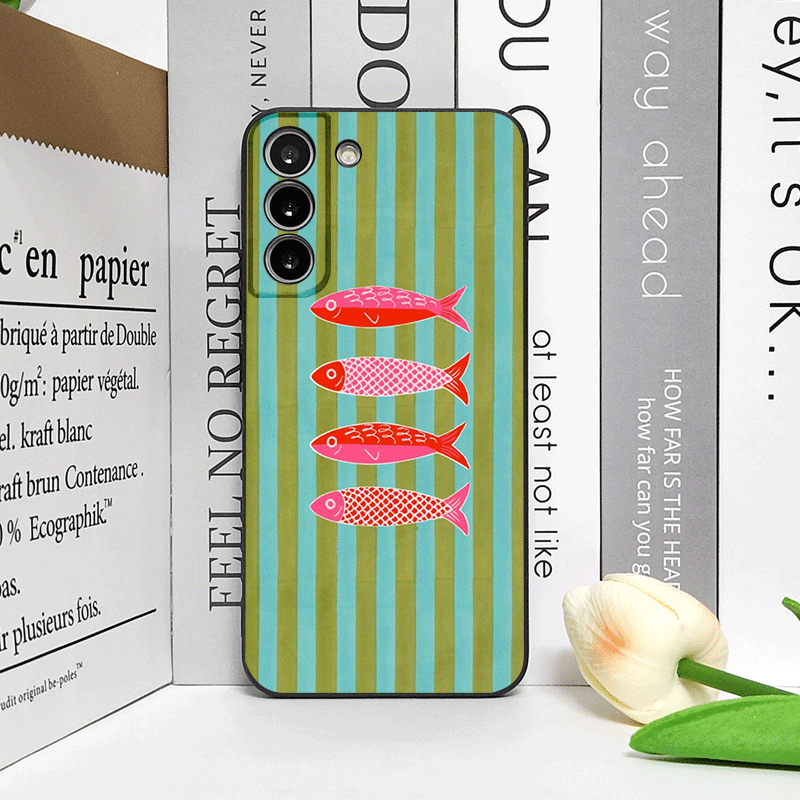 Niedliche Gestreifte Sardinen- – Phone Cases Oppo Bewertung und Preis