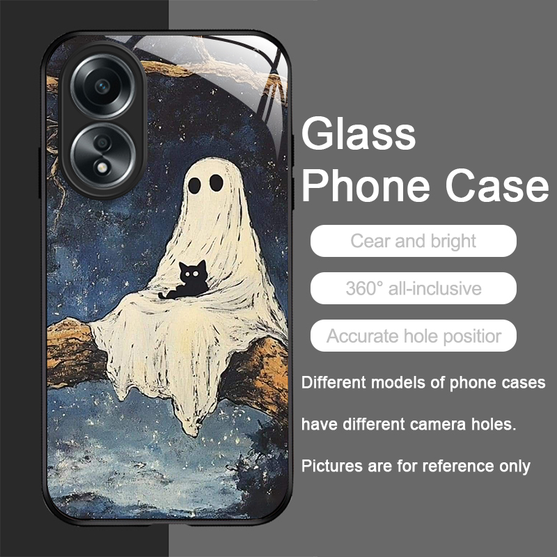 Niedliche Cartoon-Schwarzkatze – Phone Cases Oppo Bewertung und Preis