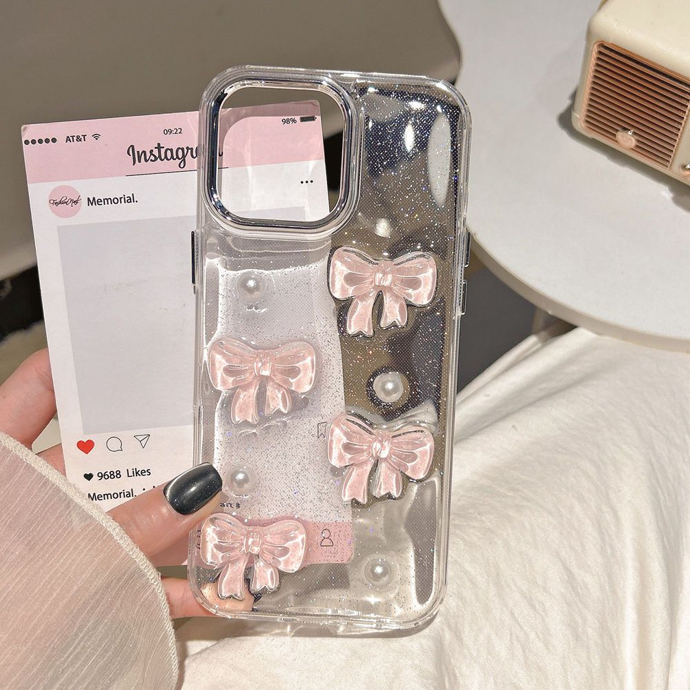 Koreanische süße 3D rosa Schle – Phone Cases Pinterest Bewertung und Preis