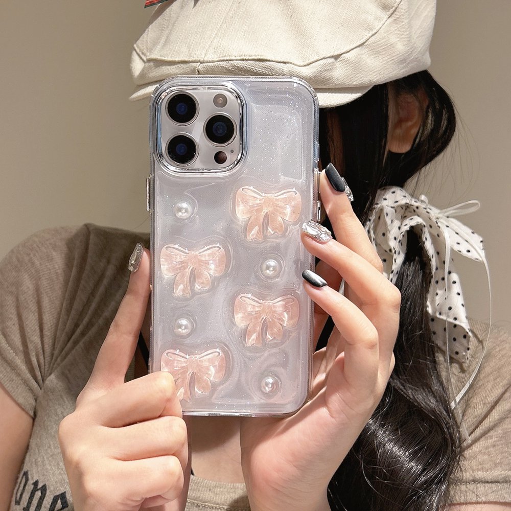 Koreanische süße 3D rosa Schle – Phone Cases Pinterest Bewertung und Preis