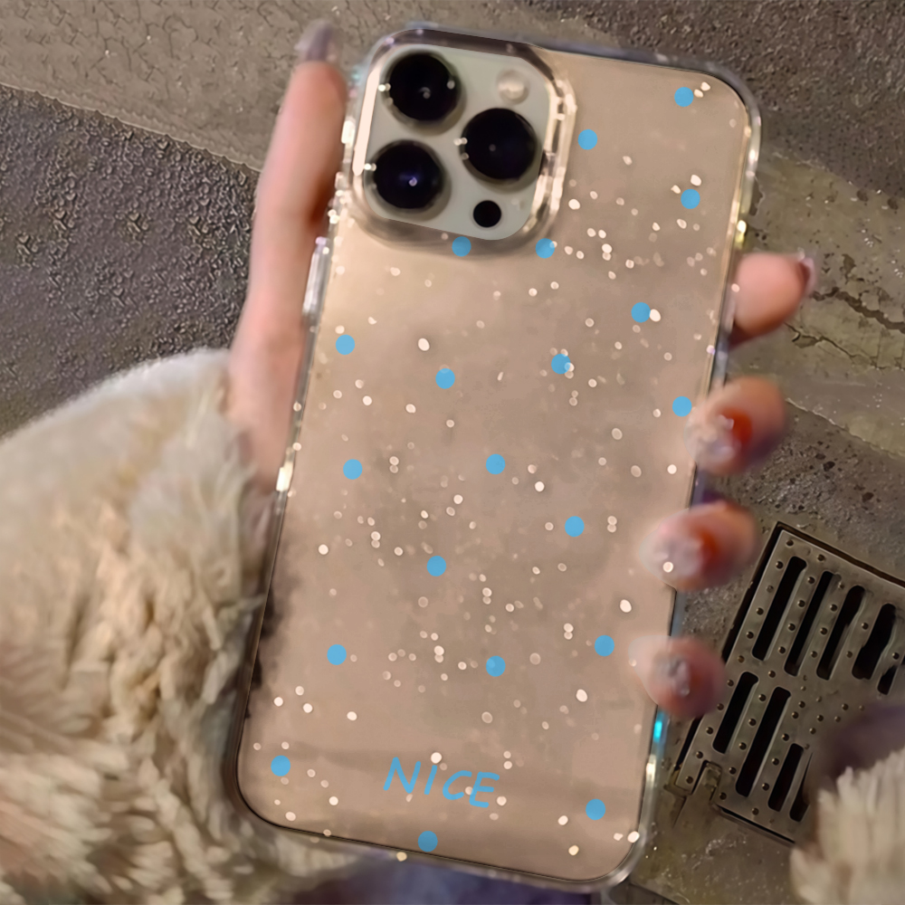 Luxuriöse, schlichte Handyhüll – Glitter Shockproof Case Bewertung und Preis