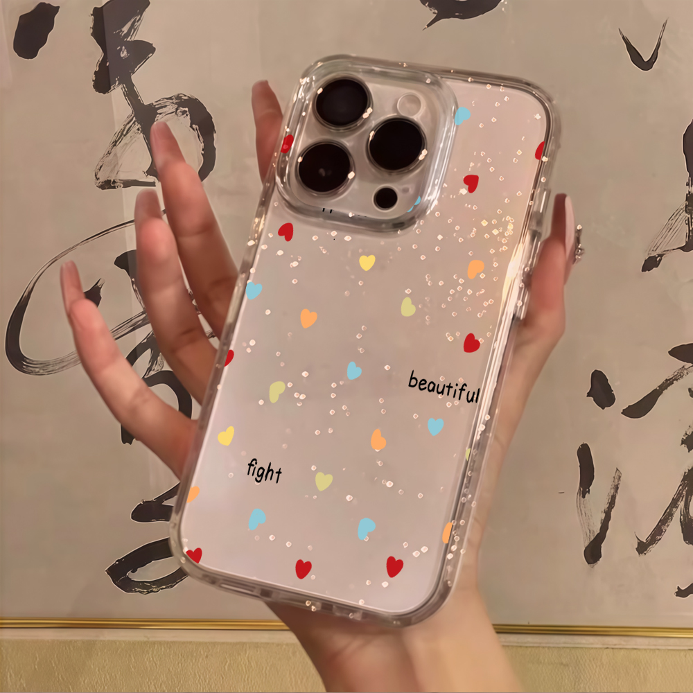 Luxuriöse, schlichte Handyhüll – Glitter Shockproof Case Bewertung und Preis