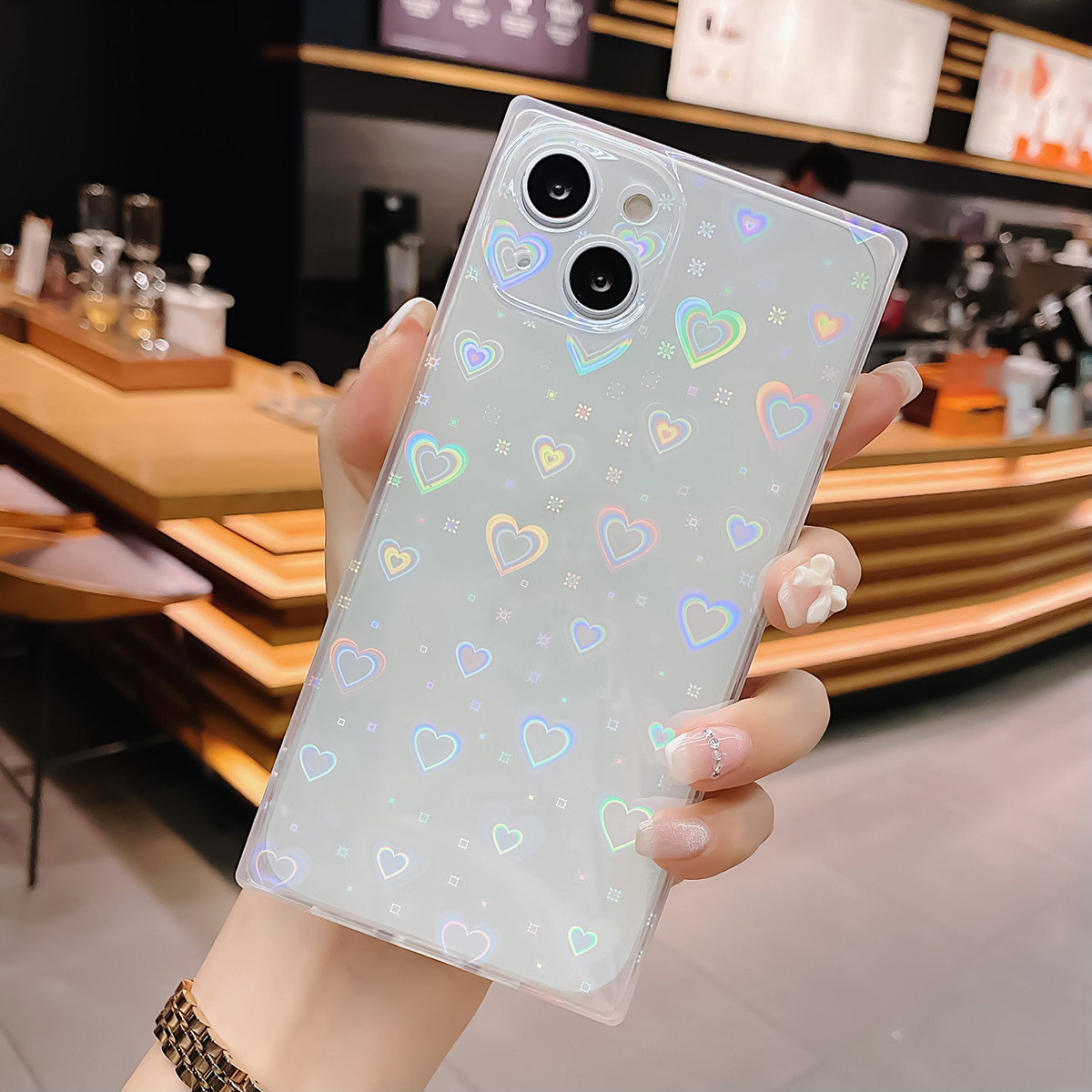 Herzförmige Handyhülle für Fra – Glitter Shockproof Case Bewertung und Preis