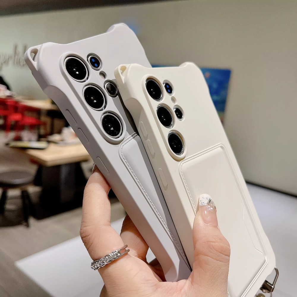 Weiche Silikon-Handyhülle für  – Phone Cases With Card Holder Bewertung und Preis