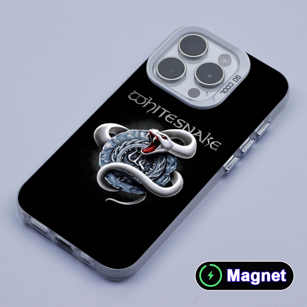 Modische Weiße Schlangen-Handy – Phone Cases With Magnet Bewertung und Preis