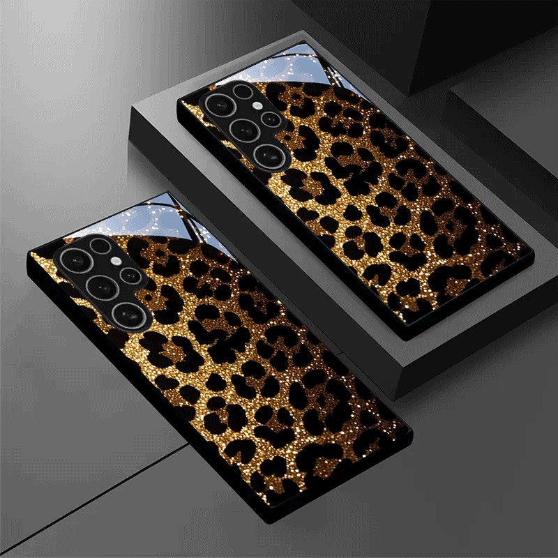 Goldglitzer-Leopardenmuster Ge – Glitter Shockproof Case Bewertung und Preis