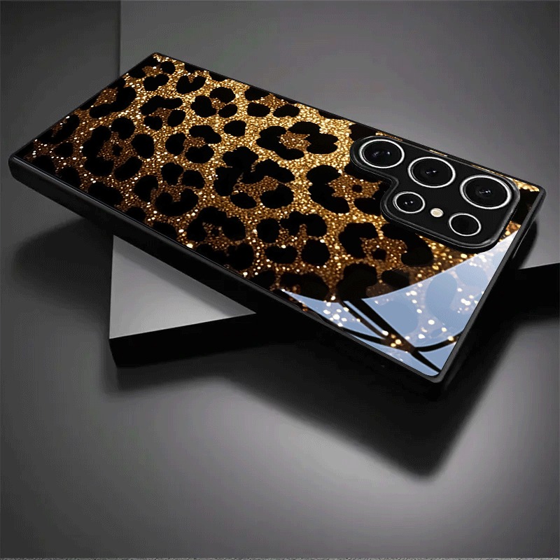 Goldglitzer-Leopardenmuster Ge – Glitter Shockproof Case Bewertung und Preis