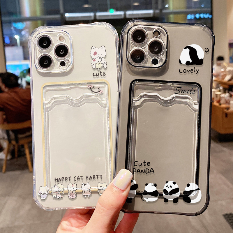 Süße schwarze Katze Handyhülle – Phone Cases With Card Holder Bewertung und Preis