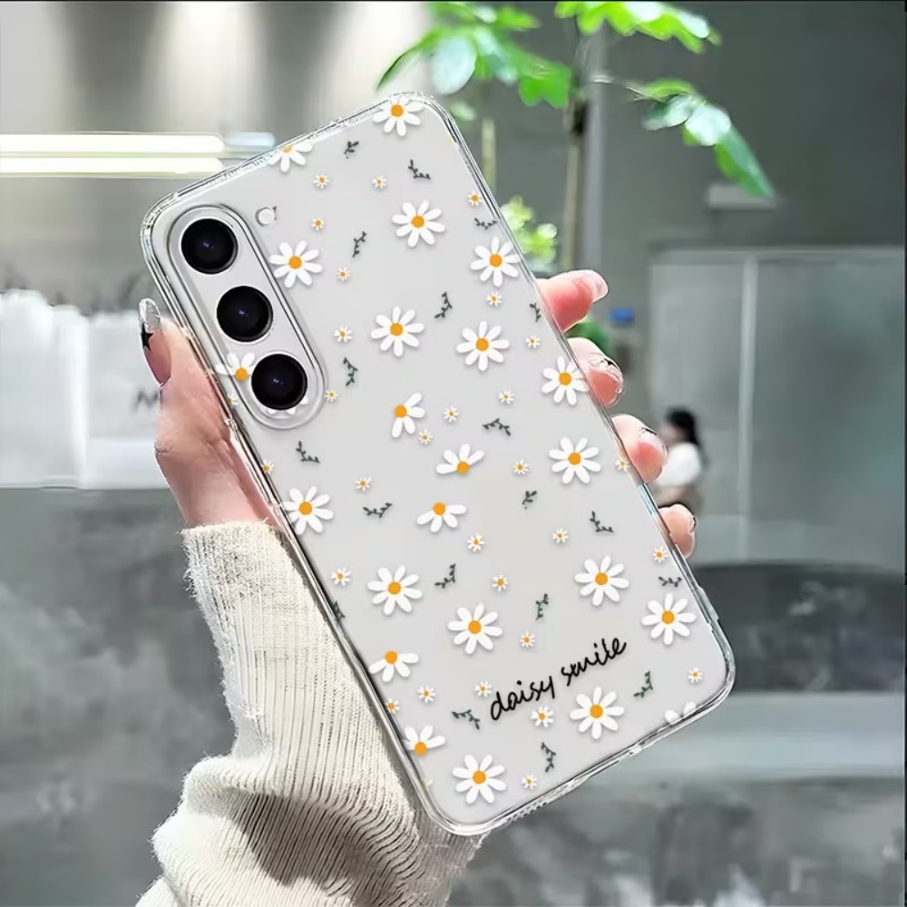 Gelb-weiße Gänseblümchen-Handy – Phone Cases Yellow Bewertung und Preis