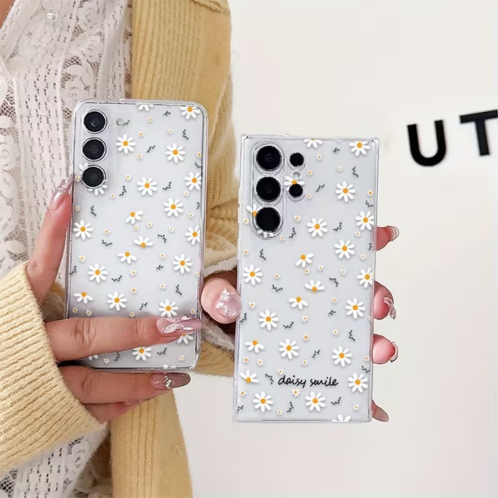 Gelb-weiße Gänseblümchen-Handy – Phone Cases Yellow Bewertung und Preis