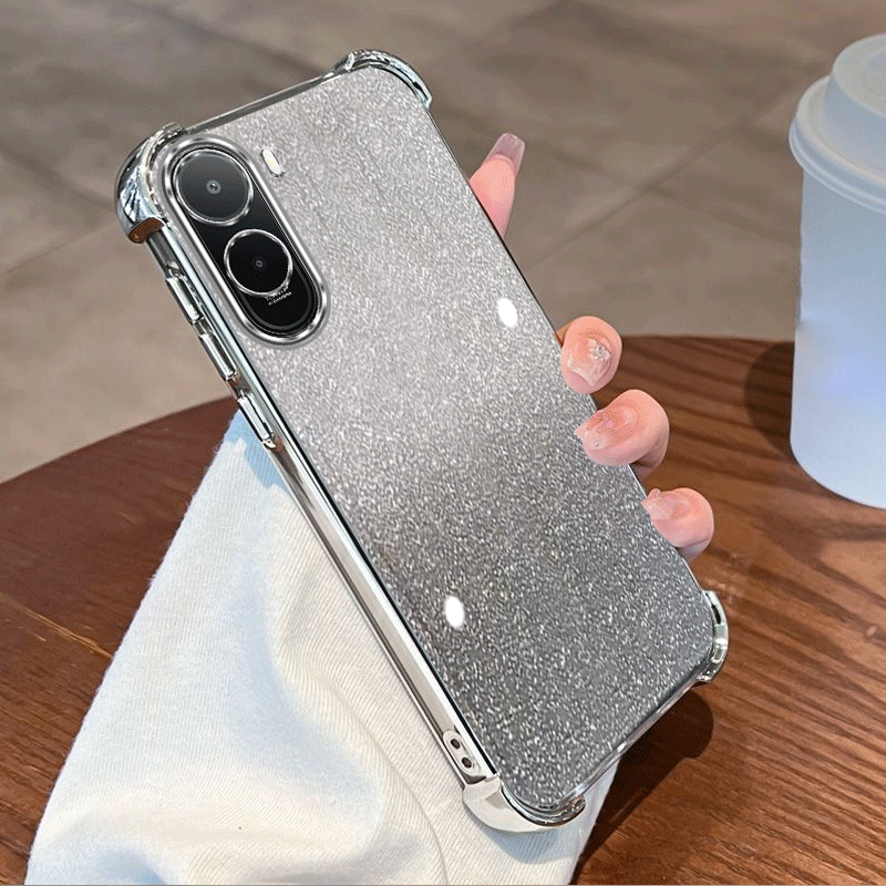 Glitzernde, transparente Schut – Glitter Shockproof Case Bewertung und Preis